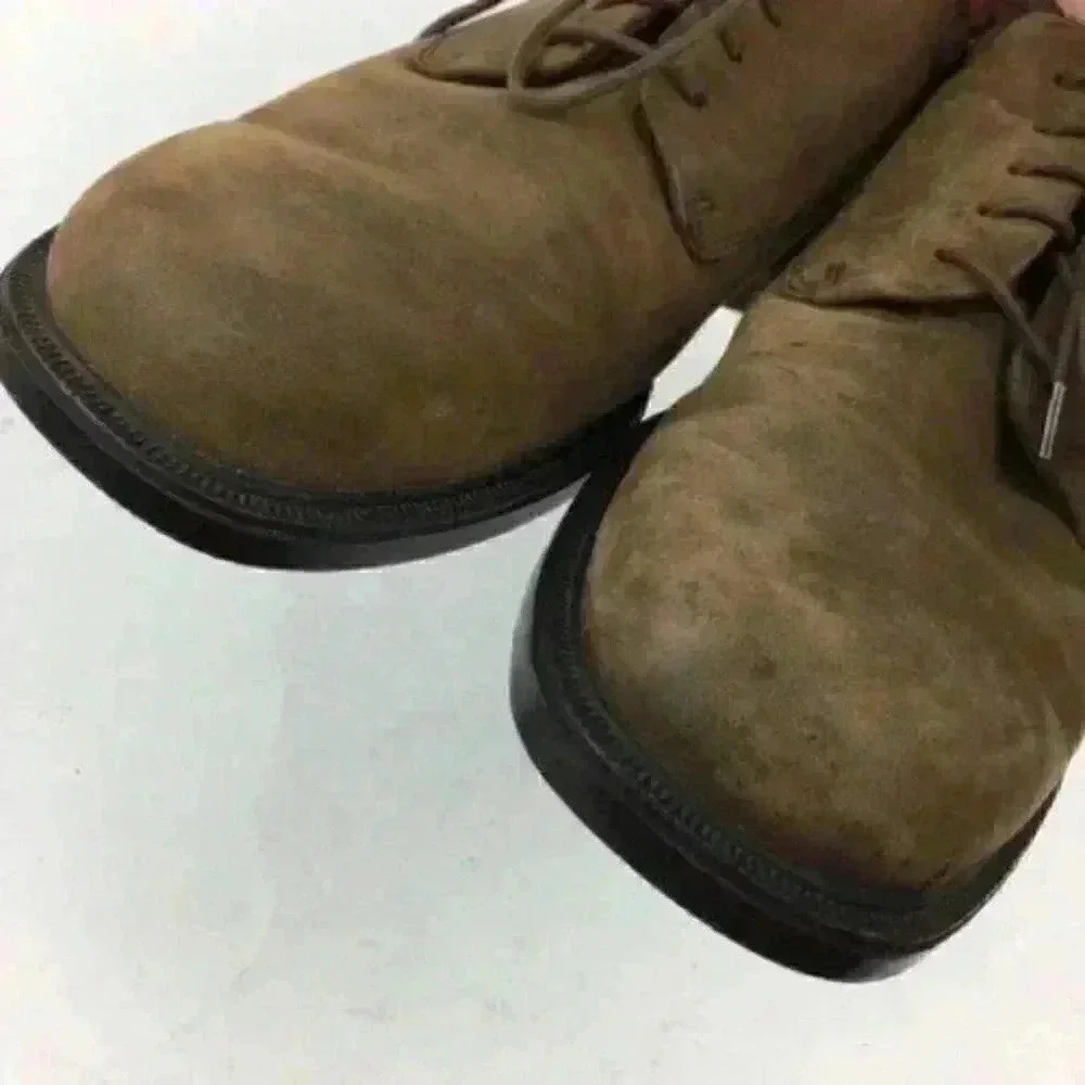 Rockport Mens Oxford Sz 11 brown leather lace up